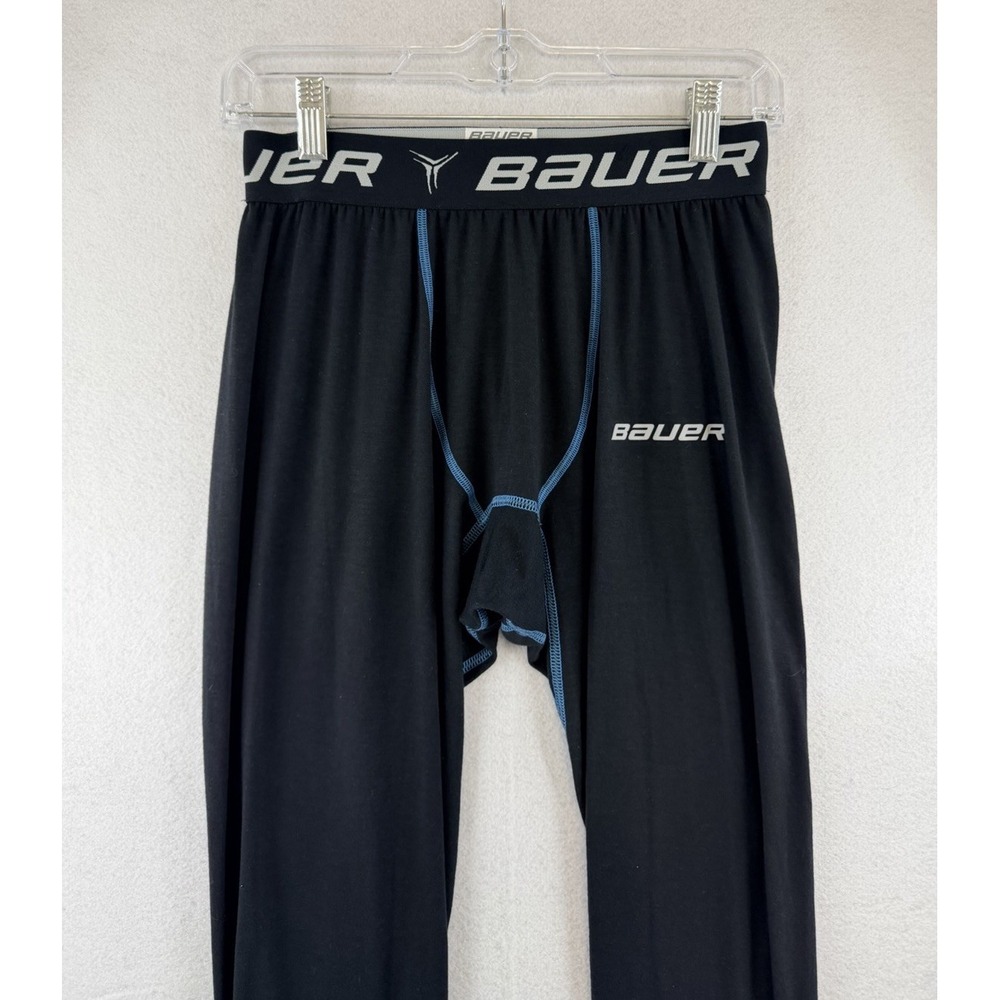 Bauer Compression Pants Hockey Fit Men's Size Small Black 29"‎ Inseam EUC